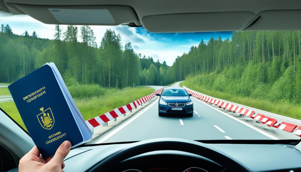 Lithuania-Poland Border Checkpoint