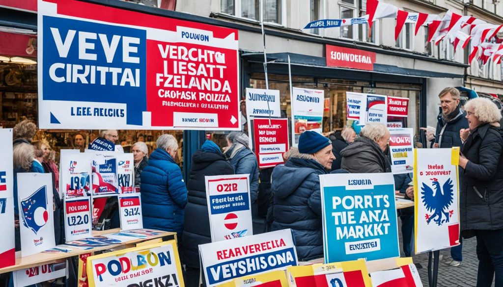 Election campaign in Poland