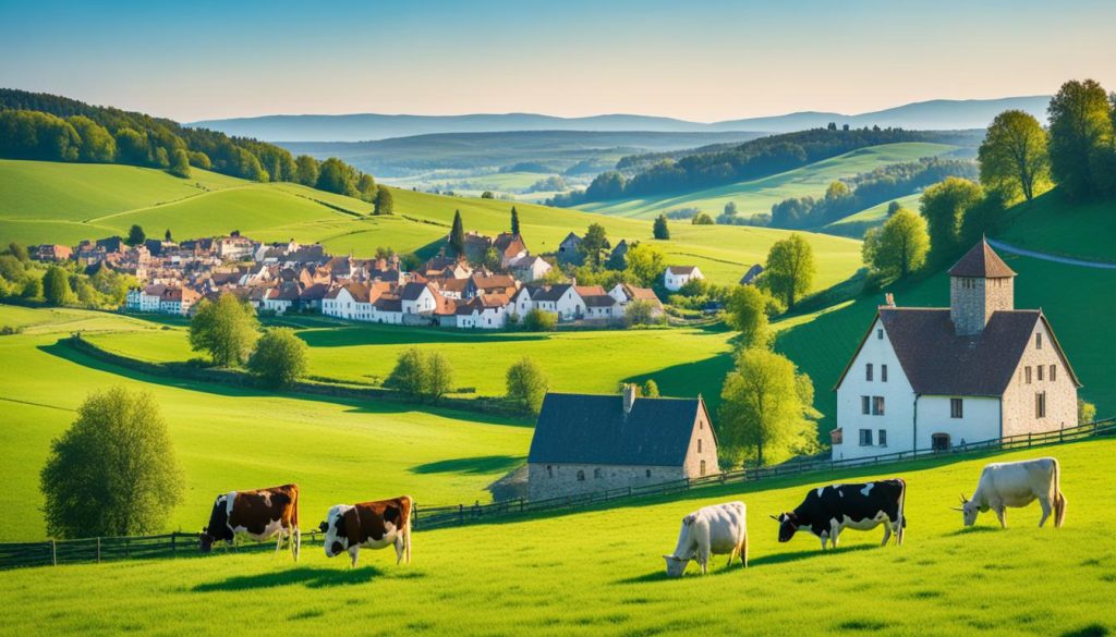 Picturesque Poland Countryside